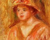 Bust of a Young Girl in a Straw Hat